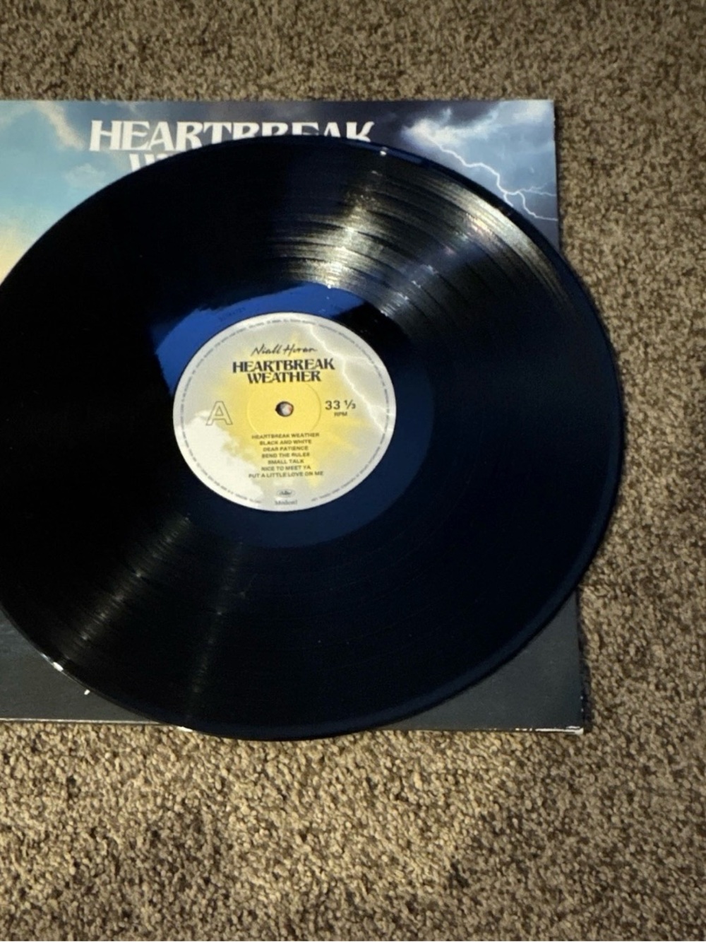 Heartbreak Weather Vinyl Record - Blue LP